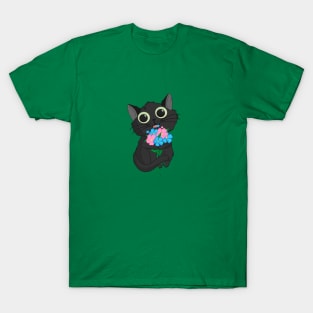 Cute Black cat T-Shirt